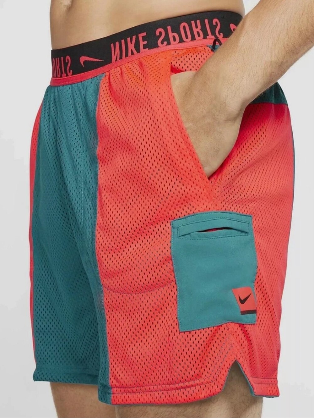 Nike Dri Fit Sport Clash Reversible Training Shorts Mens Size Medium